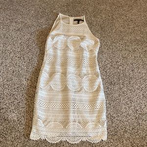 White White House Black Market dress